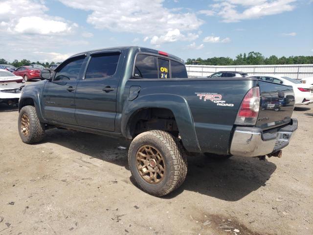 5TELU42N19Z619110 - 2009 TOYOTA TACOMA DOUBLE CAB GRAY photo 2