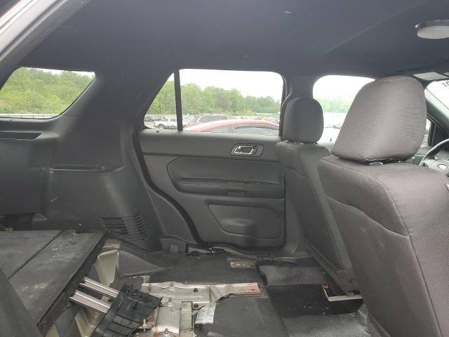 1FM5K8AR6JGA58260 - 2018 FORD EXPLORER POLICE INTERCEPTOR 双色 照片 10