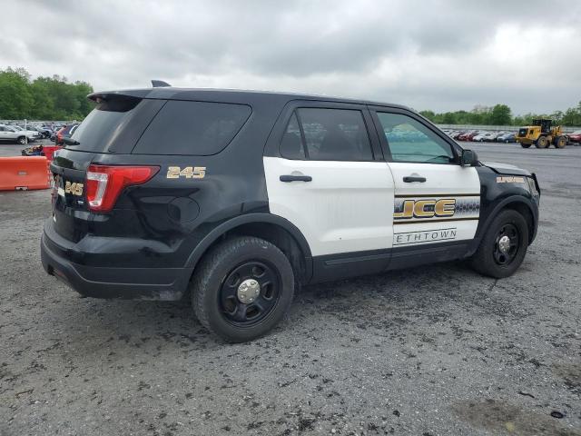 1FM5K8AR6JGA58260 - 2018 FORD EXPLORER POLICE INTERCEPTOR 双色 照片 3
