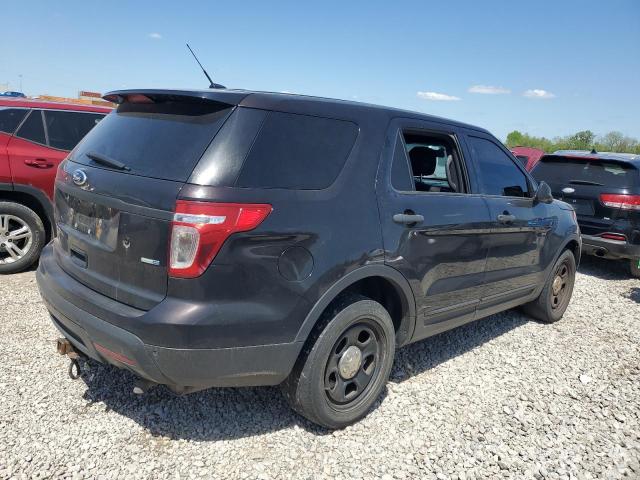 1FM5K8AR2EGC61149 - 2014 FORD EXPLORER POLICE INTERCEPTOR 黑色 照片 3