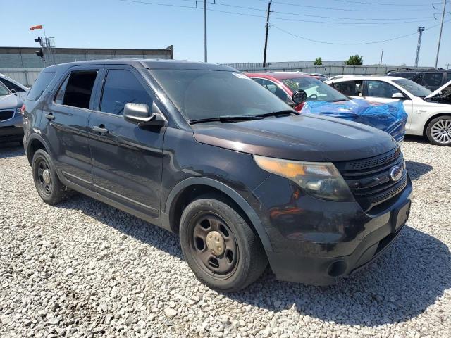 1FM5K8AR2EGC61149 - 2014 FORD EXPLORER POLICE INTERCEPTOR 黑色 照片 4