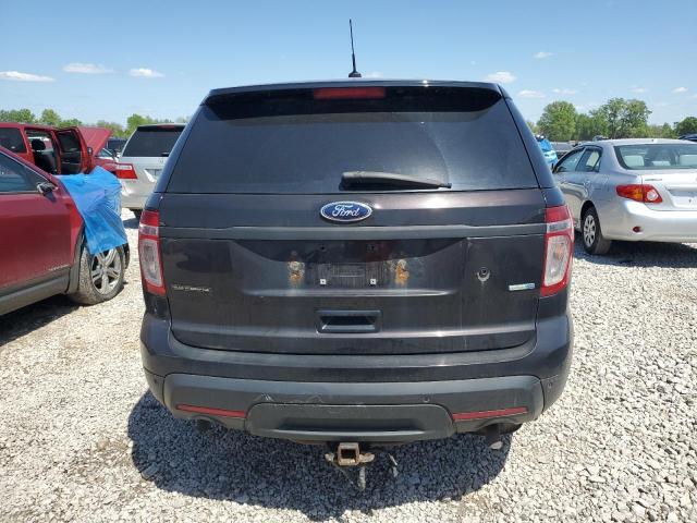1FM5K8AR2EGC61149 - 2014 FORD EXPLORER POLICE INTERCEPTOR 黑色 照片 6