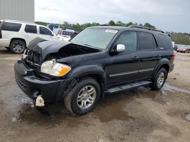 5TDZT38A67S291866 - 2007 TOYOTA SEQUOIA LIMITED BLACK photo 1