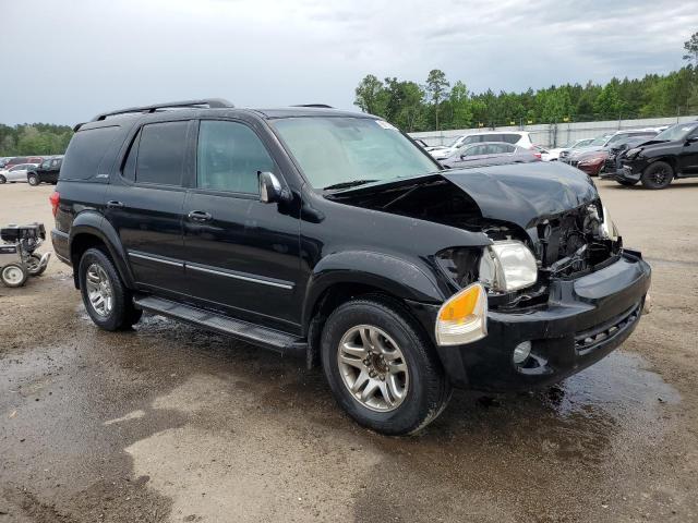 5TDZT38A67S291866 - 2007 TOYOTA SEQUOIA LIMITED BLACK photo 4