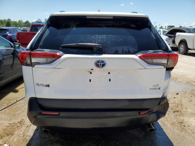 4T3LWRFV8LU003456 - 2020 TOYOTA RAV4 LE WHITE photo 6