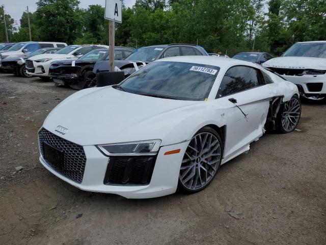 WUAKBAFX0H7901422 - 2017 AUDI R8 5.2 PLUS QUATTRO WHITE photo 1