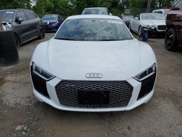 WUAKBAFX0H7901422 - 2017 AUDI R8 5.2 PLUS QUATTRO WHITE photo 5