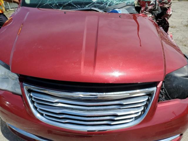 2C4RC1BG4ER409632 - 2014 CHRYSLER TOWN & COU TOURING 勃艮第红 照片 12