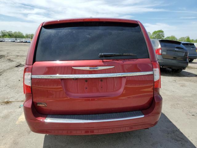 2C4RC1BG4ER409632 - 2014 CHRYSLER TOWN & COU TOURING 勃艮第红 照片 6