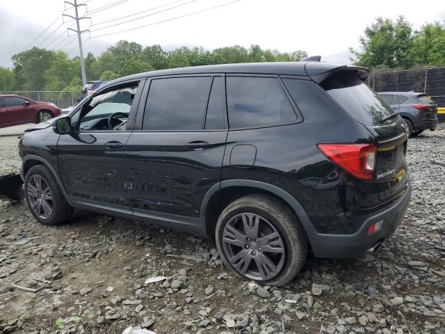 5FNYF8H5XKB016100 - 2019 HONDA PASSPORT EXL أسود صورة 2