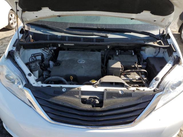 5TDKK3DC4CS225967 - 2012 TOYOTA SIENNA LE 白色 照片 12