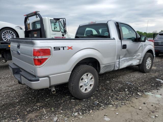 1FTMF1CM1CKE30620 - 2012 FORD F150 SILVER photo 3