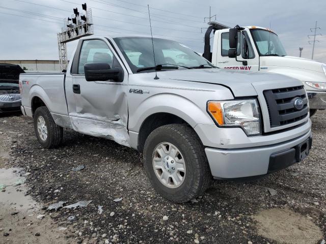 1FTMF1CM1CKE30620 - 2012 FORD F150 SILVER photo 4