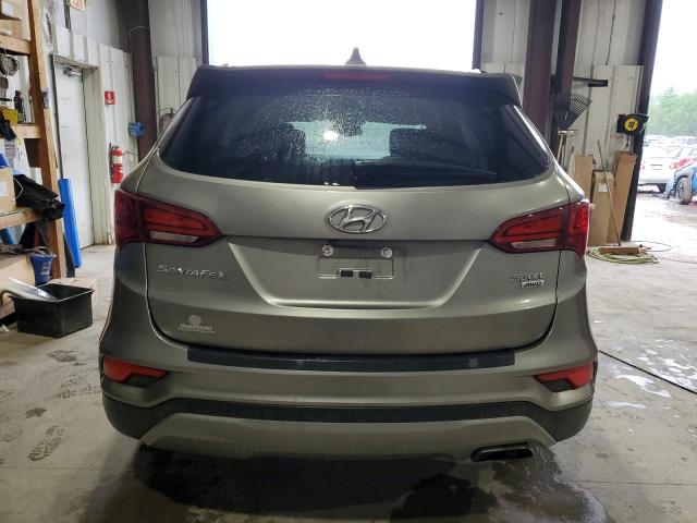 5XYZUDLB9HG444466 - 2017 HYUNDAI SANTA FE S GRAY photo 6