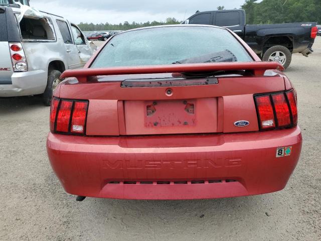 1FAFP40481F189971 - 2001 FORD MUSTANG RED photo 6