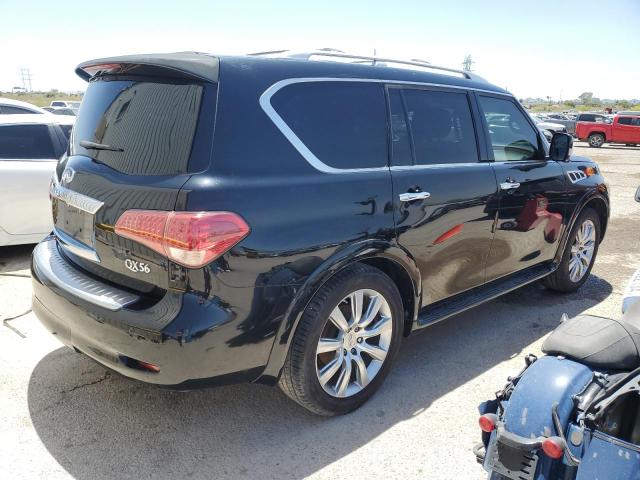 JN8AZ2NE8C9021550 - 2012 INFINITI QX56 BLACK photo 3