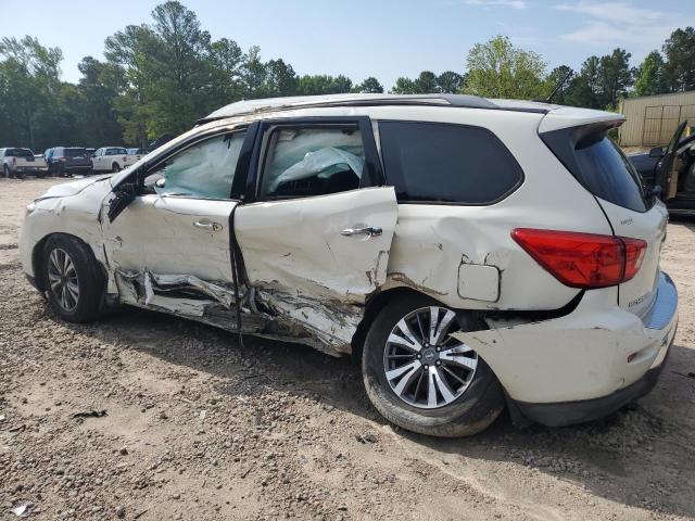 5N1DR2MM5HC633809 - 2017 NISSAN PATHFINDER S WHITE photo 2