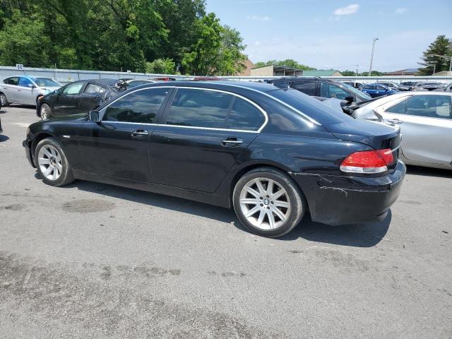 WBAHN83586DT62165 - 2006 BMW 745I LI BLACK photo 2