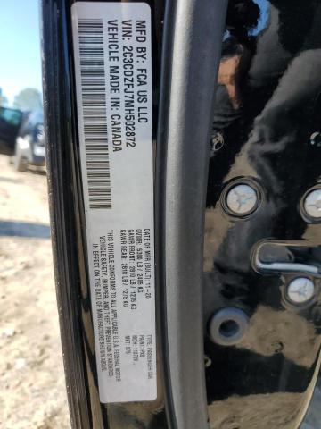 2C3CDZFJ7MH502872 - 2021 DODGE CHALLENGER R/T SCAT PACK BLACK photo 12