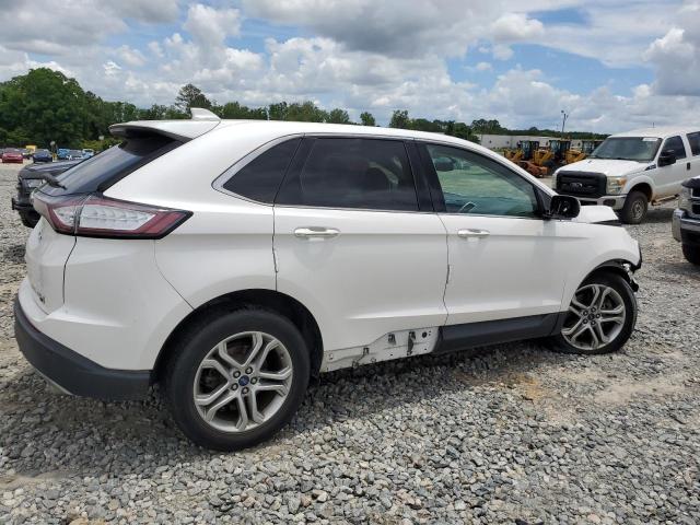 2FMPK4K88HBC59585 - 2017 FORD EDGE TITANIUM WHITE photo 3