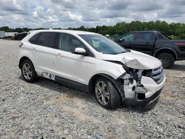 2FMPK4K88HBC59585 - 2017 FORD EDGE TITANIUM WHITE photo 4