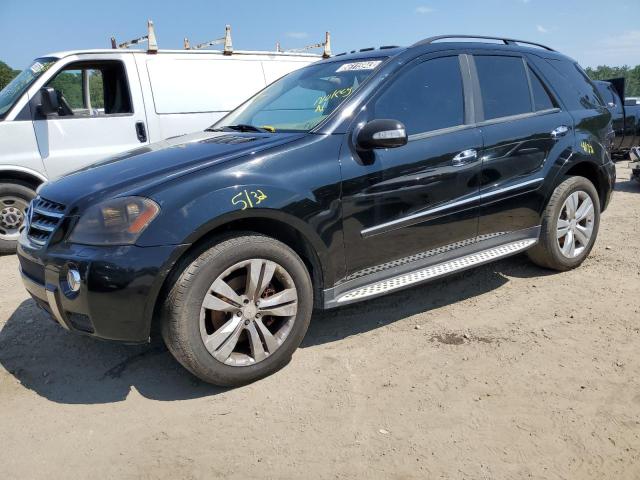 4JGBB8GB9BA686766 - 2011 MERCEDES-BENZ ML 350 4MATIC BLACK photo 1