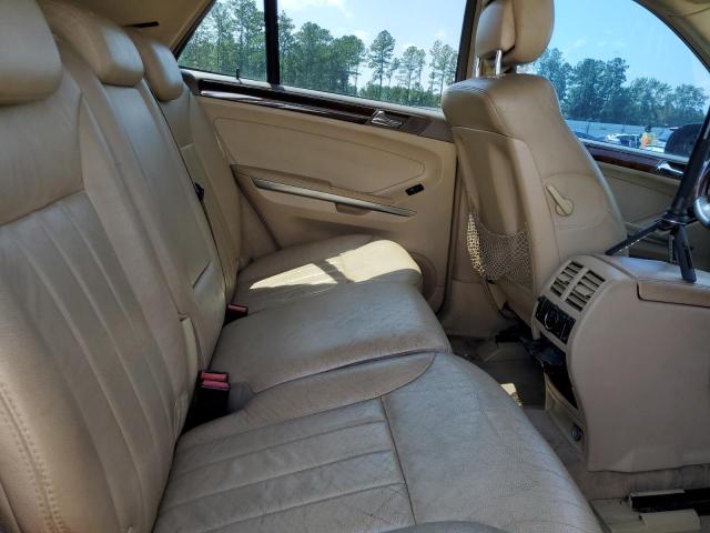 4JGBB8GB9BA686766 - 2011 MERCEDES-BENZ ML 350 4MATIC BLACK photo 11