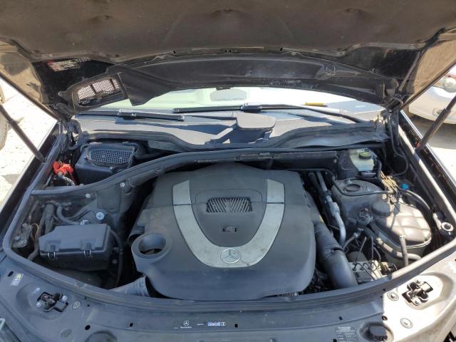 4JGBB8GB9BA686766 - 2011 MERCEDES-BENZ ML 350 4MATIC BLACK photo 12