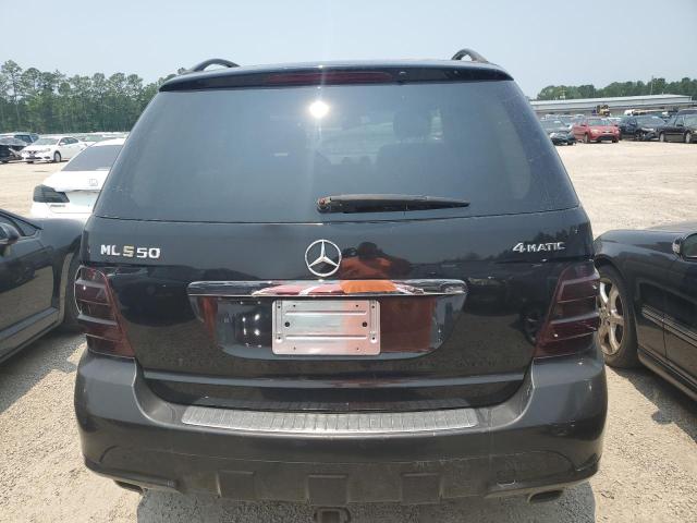 4JGBB8GB9BA686766 - 2011 MERCEDES-BENZ ML 350 4MATIC BLACK photo 6