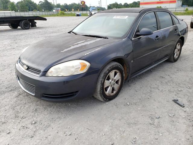 2G1WT57K891156934 - 2009 CHEVROLET IMPALA 1LT GRAY photo 1