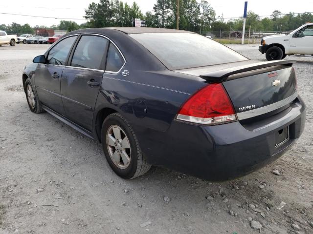 2G1WT57K891156934 - 2009 CHEVROLET IMPALA 1LT GRAY photo 2