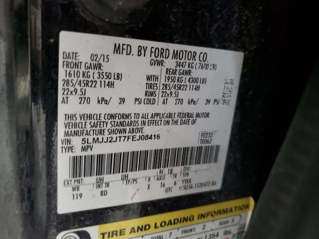 5LMJJ2JT7FEJ08416 - 2015 LINCOLN NAVIGATOR BLACK photo 13