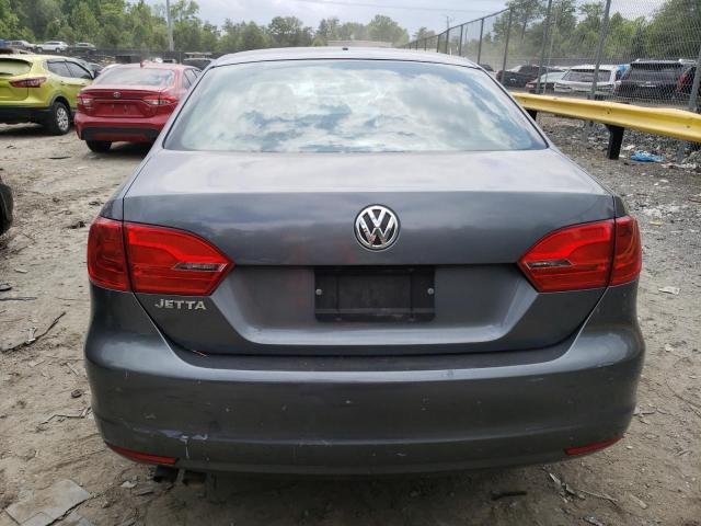 3VW2K7AJ2CM335827 - 2012 VOLKSWAGEN JETTA BASE ნაცრისფერი ფოტო 6