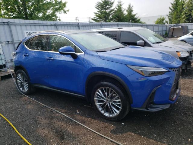 2T2GKCEZ6NC003981 - 2022 LEXUS NX 350H BLUE photo 4