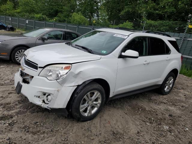 2GNFLGEK6E6333278 - 2014 CHEVROLET EQUINOX LT WHITE photo 1