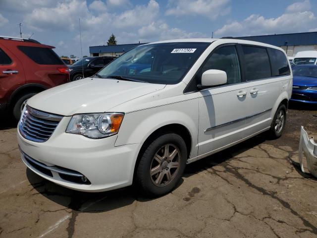 2A4RR5DG8BR683585 - 2011 CHRYSLER TOWN & COU TOURING WHITE photo 1