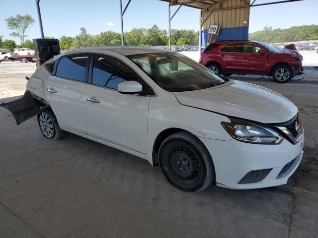 3N1AB7APXJY207654 - 2018 NISSAN SENTRA S WHITE photo 4