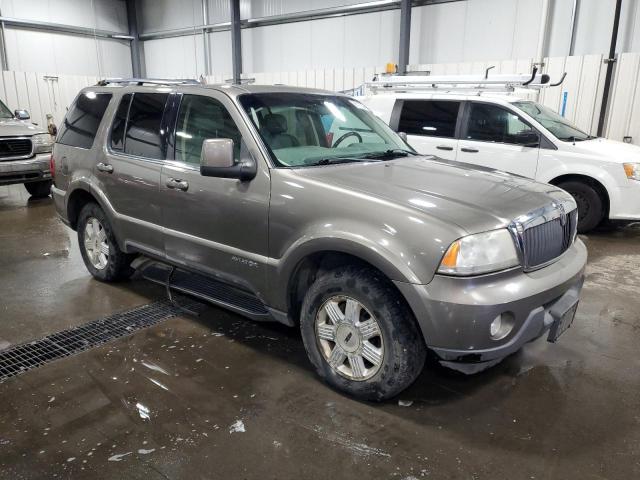 5LMEU78H23ZJ42369 - 2003 LINCOLN AVIATOR ყავისფერი ფოტო 4