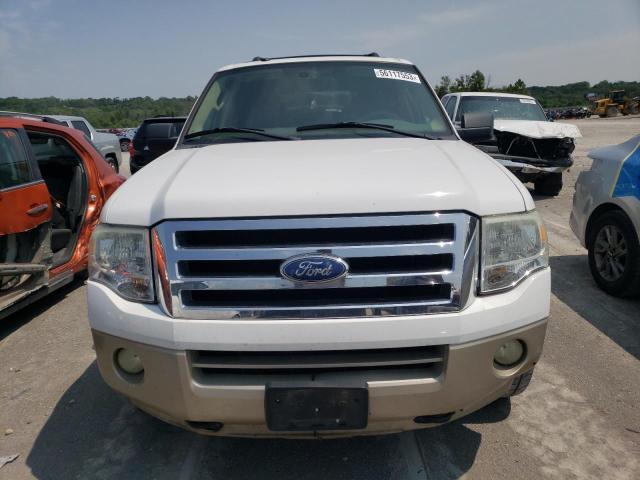 1FMFK18589EB07349 - 2009 FORD EXPEDITION EL EDDIE BAUER WHITE photo 5