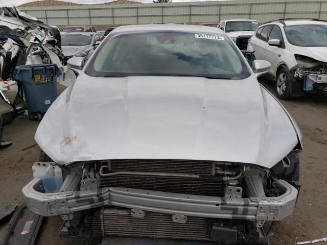 3FA6P0D90KR207642 - 2019 FORD FUSION TITANIUM SILVER photo 5