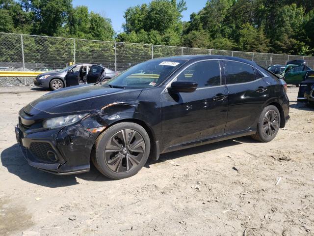 SHHFK7H71HU401034 - 2017 HONDA CIVIC EXL შავი ფოტო 1