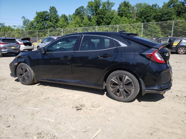 SHHFK7H71HU401034 - 2017 HONDA CIVIC EXL შავი ფოტო 2