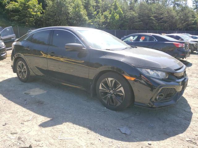 SHHFK7H71HU401034 - 2017 HONDA CIVIC EXL შავი ფოტო 4