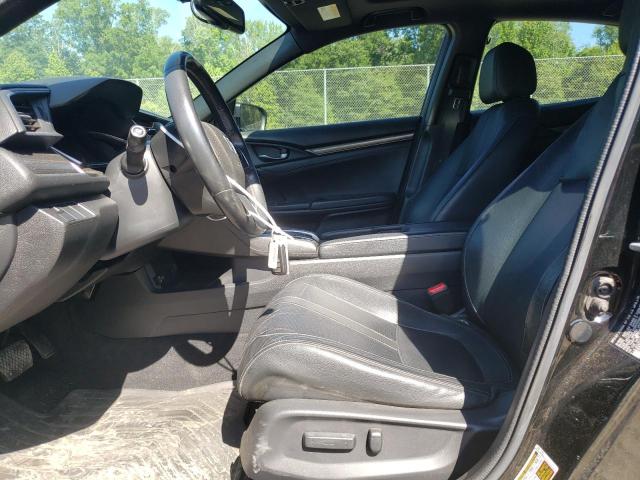 SHHFK7H71HU401034 - 2017 HONDA CIVIC EXL შავი ფოტო 7