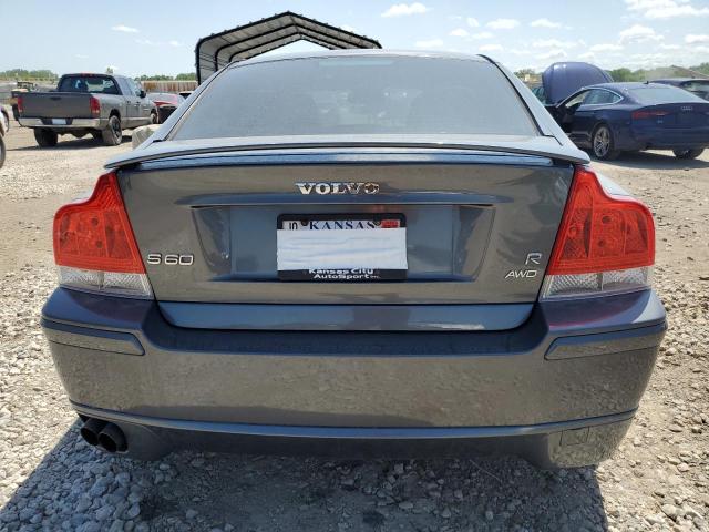 YV1RH527572626918 - 2007 VOLVO S60 R ნაცრისფერი ფოტო 6