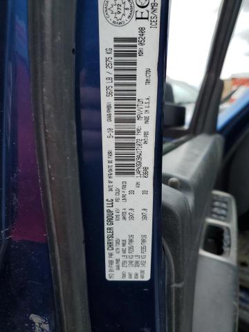 1J4PN3GK9AW171072 - 2010 JEEP LIBERTY RENEGADE Көк фото 14