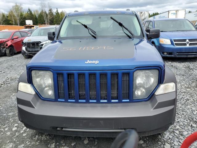 1J4PN3GK9AW171072 - 2010 JEEP LIBERTY RENEGADE Көк фото 5