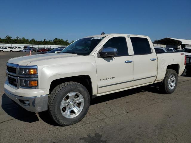 3GCUKSEC7EG459118 - 2014 CHEVROLET SILVERADO K1500 LTZ WHITE photo 1