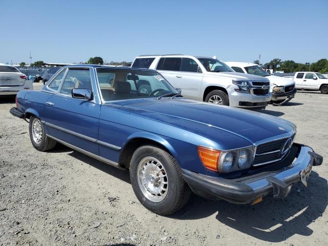 WDBBA45A5BB009233 - 1981 MERCEDES-BENZ 380 SL BLUE photo 4