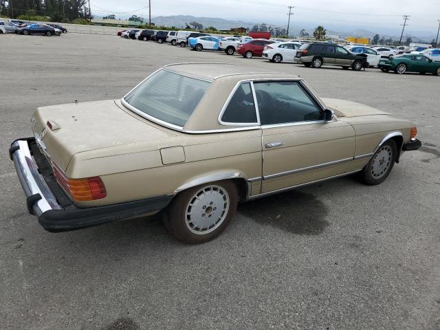 10704412024396 - 1975 MERCEDES-BENZ SL CLASS BEIGE photo 3